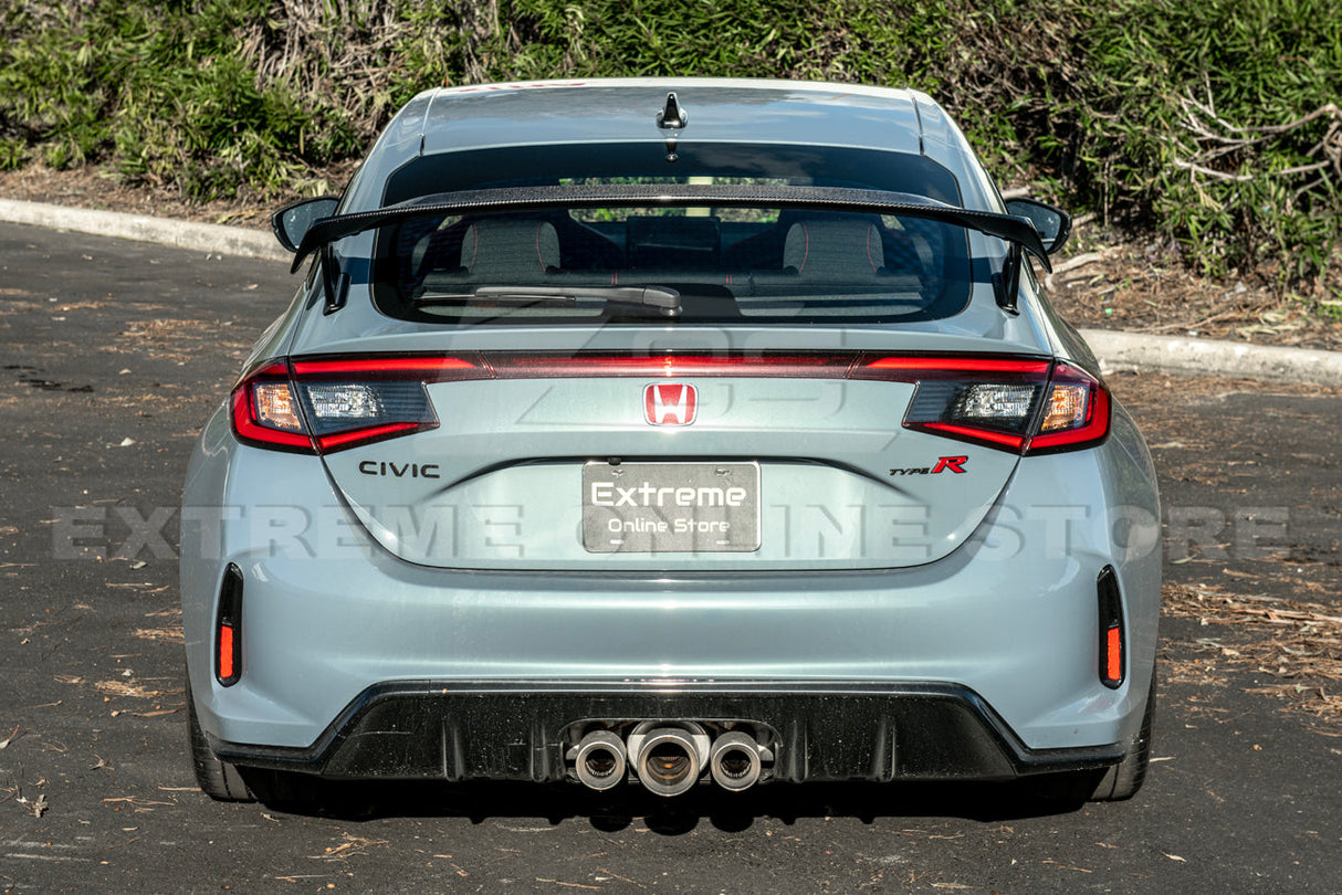 2023-Up Honda Civic Type-R Carbon Fiber Rear High Wing Spoiler