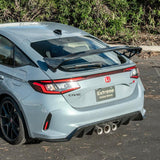 2023-Up Honda Civic Type-R Carbon Fiber Rear High Wing Spoiler