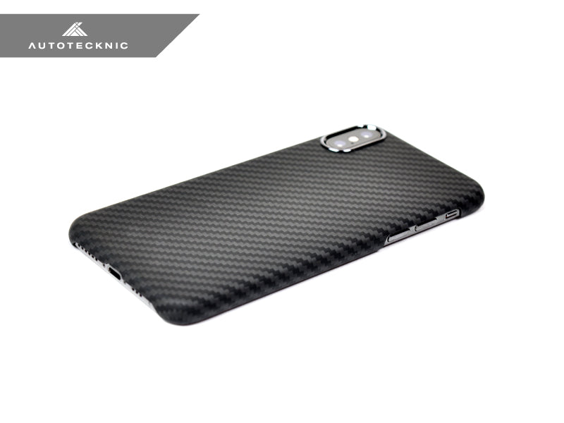 AutoTecknic Dry Carbon iPhone Cover - iPhone XS MAX - Matte Finish