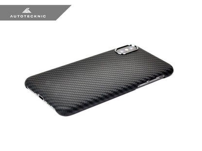 AutoTecknic Dry Carbon iPhone Cover - iPhone XS MAX - Matte Finish