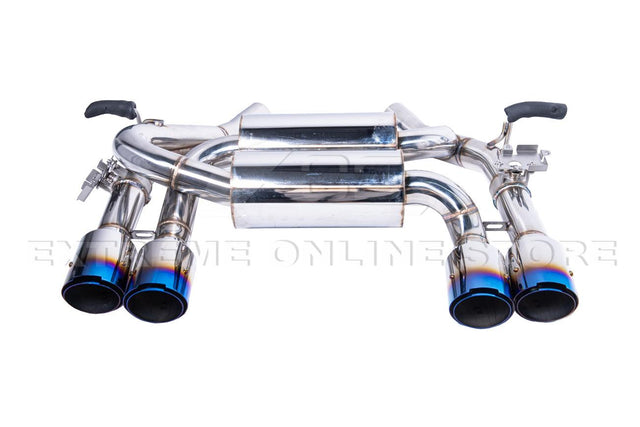 2015-20 BMW F80 M3 F82 M4 | 2.5" Piping w/ 3.5 " Quad Tips Axle Back Exhaust