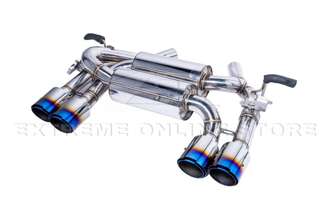 2015-20 BMW F80 M3 F82 M4 | 2.5" Piping w/ 3.5 " Quad Tips Axle Back Exhaust