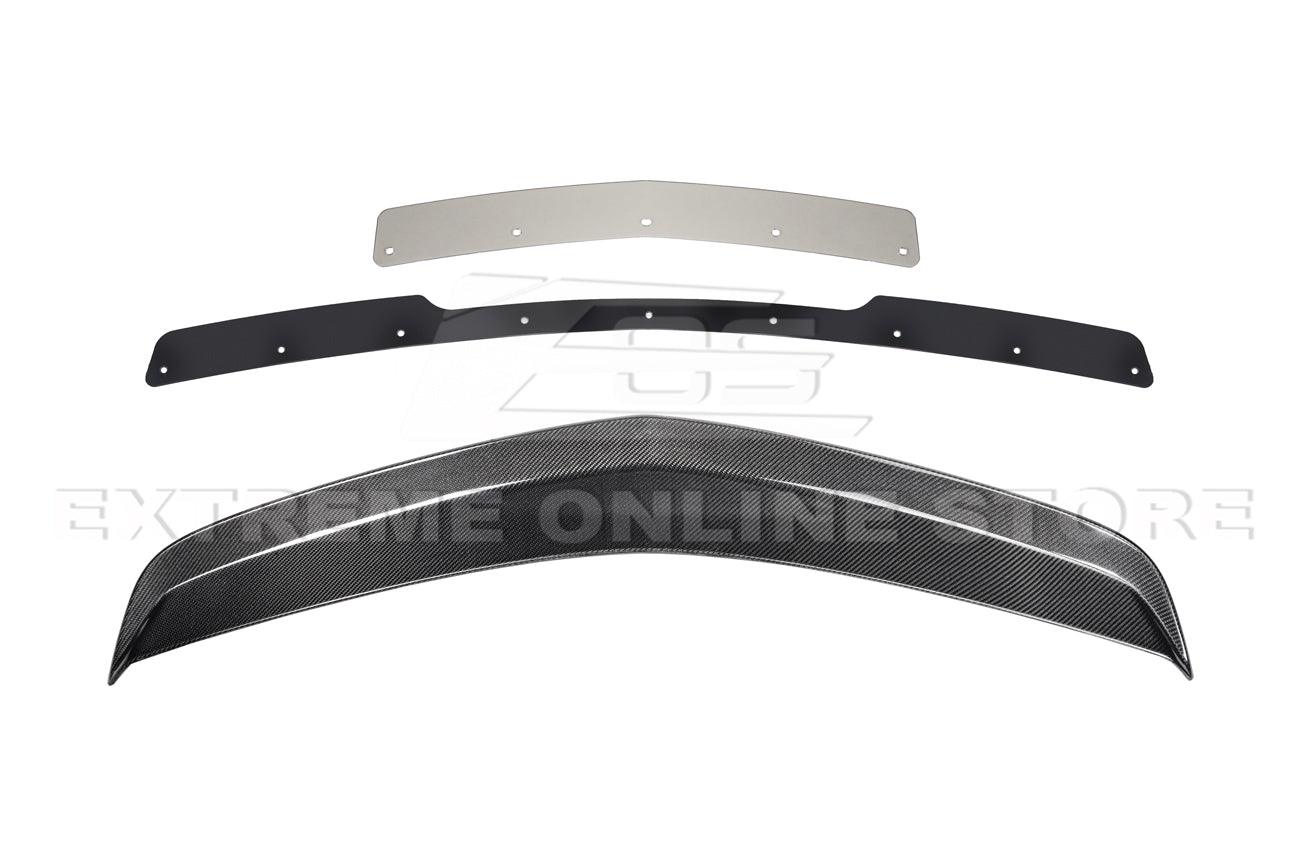 2016-19 Cadillac CTS-V Carbon Fiber Rear Trunk Wing Wickerbill Spoiler
