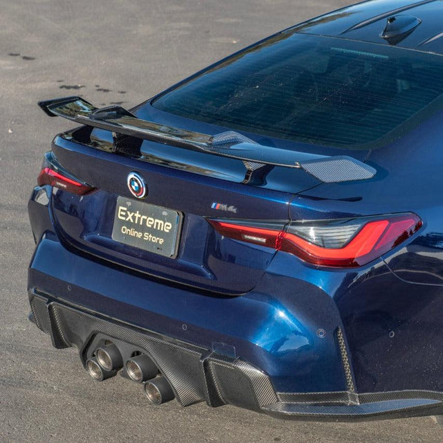 2021-Up BMW G82 M4 Carbon Fiber High Kick Rear Trunk Spoiler