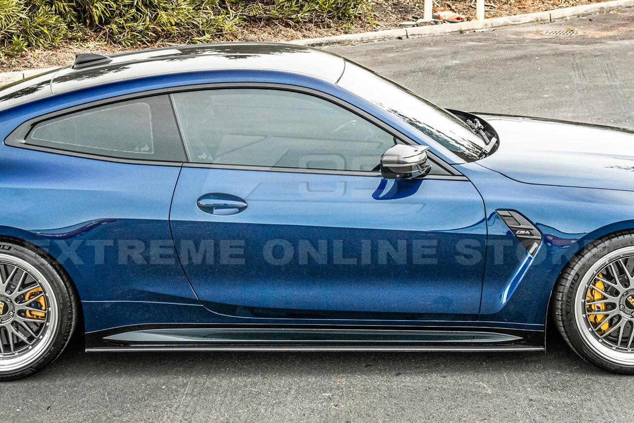 2021-Up BMW G80 M3 G82 G83 M4 VRS Carbon Fiber Front Splitter Lip & Side Skirts