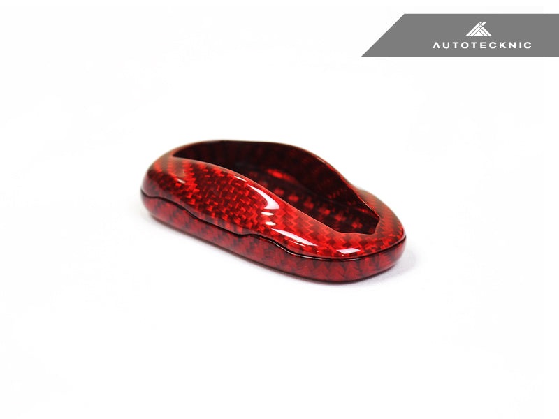 AutoTecknic Red Carbon Remote Key Case - Tesla Model S