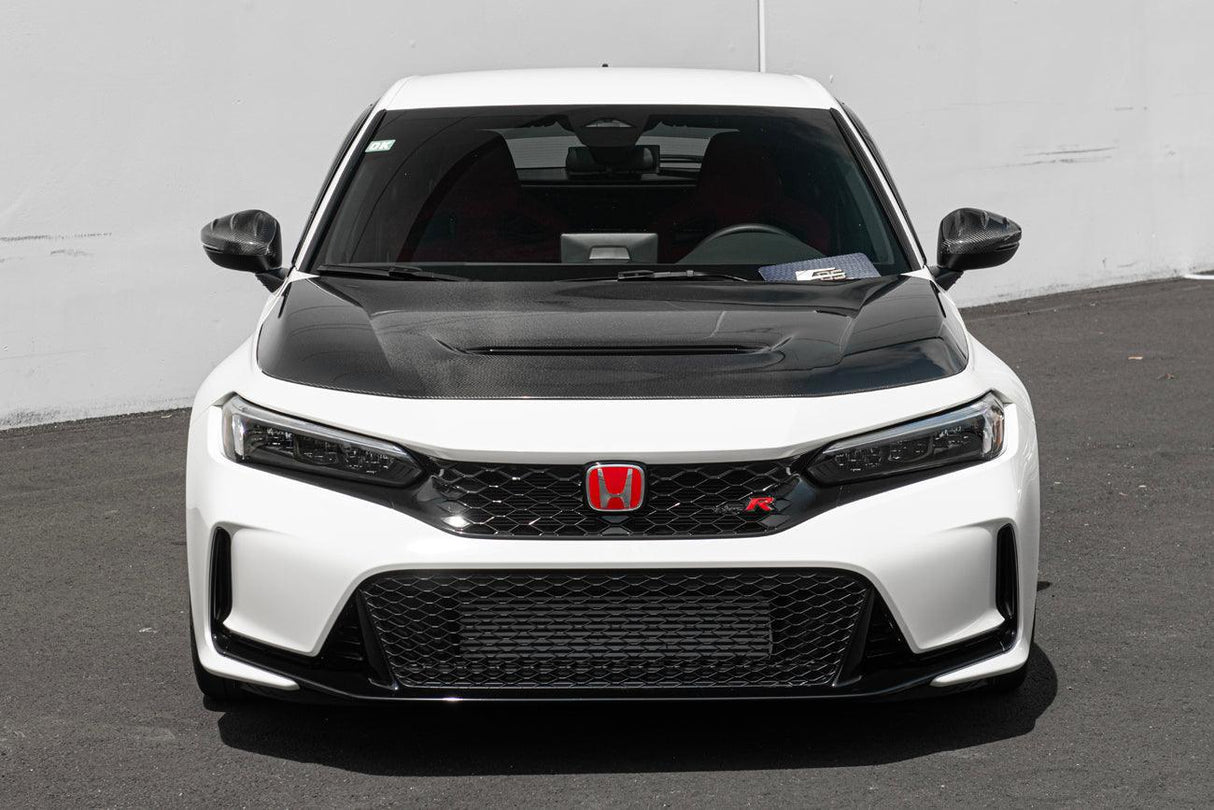 2023-Up Honda Civic Type-R Carbon Fiber Front Vented Bumper Hood Cover