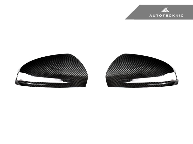 AutoTecknic Replacement Version II Dry Carbon Mirror Covers - Mercedes-Benz W238 E-Class Coupe