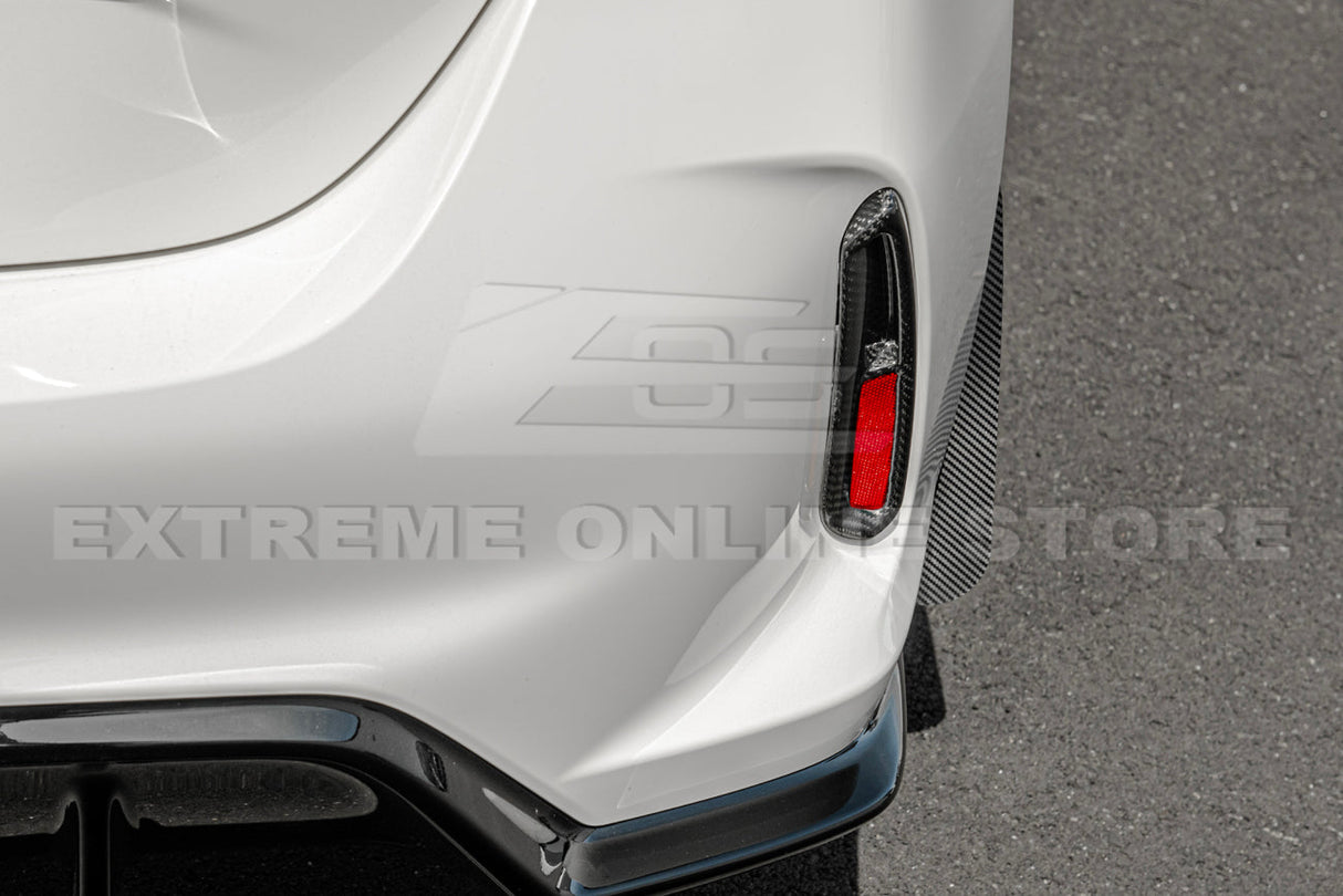 2023-Up Honda Civic Type-R Carbon Fiber Rear Hatch Vent Trim Cover