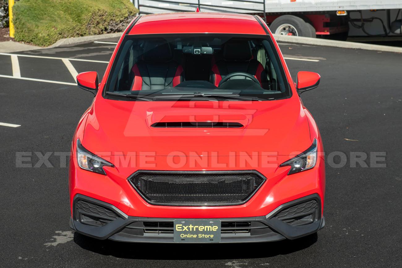 2022-Up Subaru WRX CS Carbon Fiber Front Mesh Grille Vent Cover