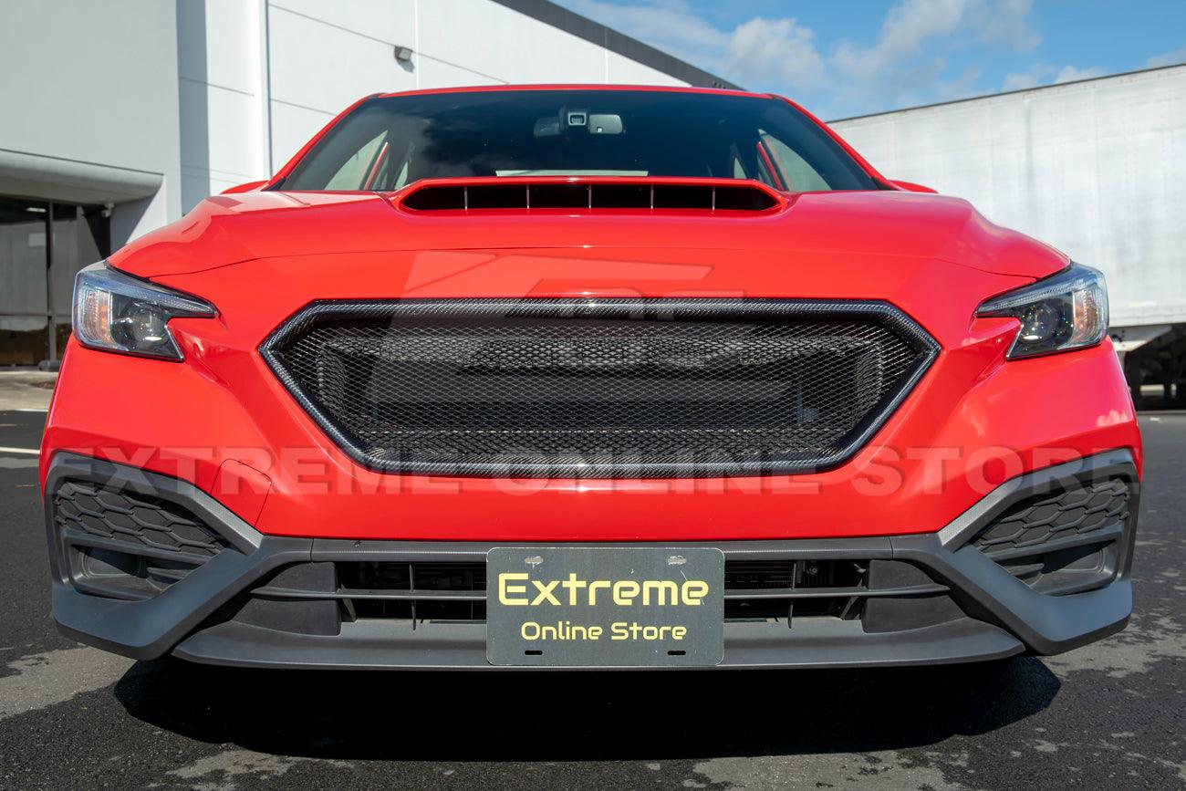 2022-Up Subaru WRX CS Carbon Fiber Front Mesh Grille Vent Cover