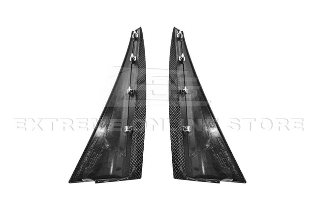 Corvette C7 Extended Rear Splash Guards Mud Flaps