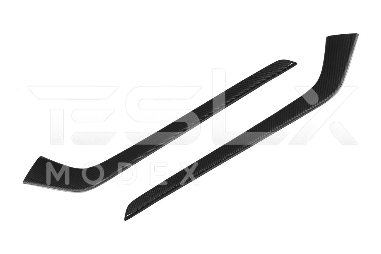 2020-Up Tesla Model 3 & Y Carbon Fiber Interior Center Console Shift Sides