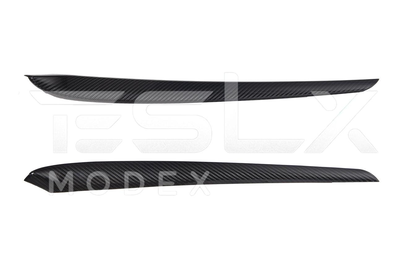 2020-Up Tesla Model 3 & Y Carbon Fiber Interior Door Trim Panel Cover
