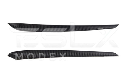 2020-Up Tesla Model 3 & Y Carbon Fiber Interior Door Trim Panel Cover