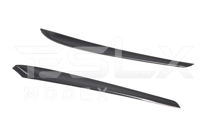 2020-Up Tesla Model 3 & Y Carbon Fiber Interior Door Trim Panel Cover