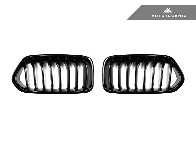 AutoTecknic Gloss Black Front Grille Set - F39 X2