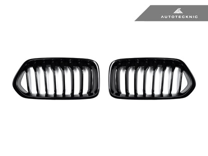 AutoTecknic Gloss Black Front Grille Set - F39 X2
