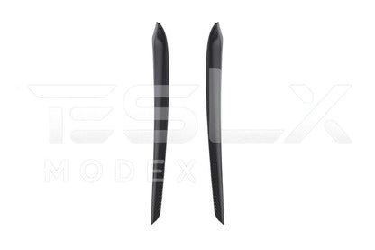 2020-Up Tesla Model 3 & Y Carbon Fiber Interior Door Trim Panel Cover