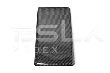 2020-Up Tesla Model 3 & Y Carbon Fiber Interior Center Armrest Cover