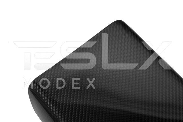 2020-Up Tesla Model 3 & Y Carbon Fiber Interior Center Armrest Cover