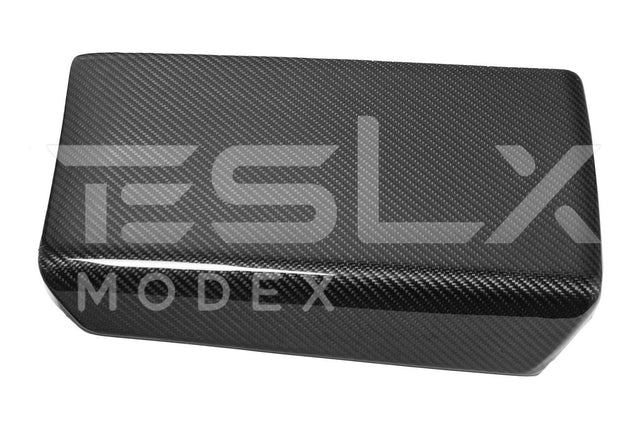 2020-Up Tesla Model 3 & Y Carbon Fiber Interior Center Armrest Cover