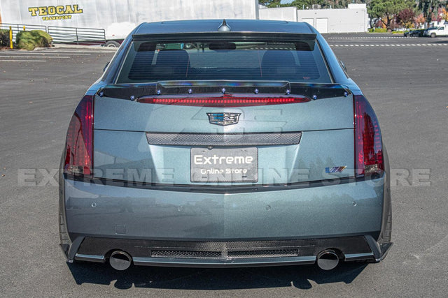 2009-15 Cadillac CTS-V Sedan Carbon Fiber Rear Apron Valance Lip