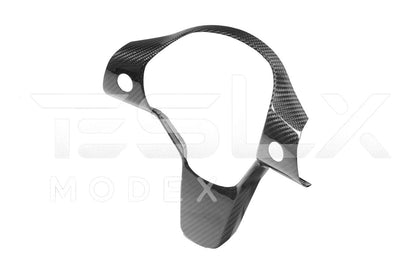 2020-Up Tesla Model 3 & Y Carbon Fiber Interior Steering Wheel Cover