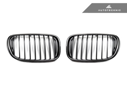 AutoTecknic Carbon Fiber Front Grille Set - G11/ G12 7-Series Pre-LCI (16-19)