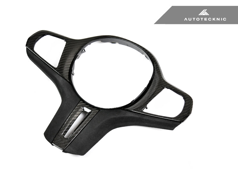 AutoTecknic Carbon Alcantara Steering Wheel Trim - G20 3-Series