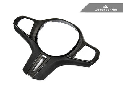 AutoTecknic Carbon Alcantara Steering Wheel Trim - F90 M5 2020-Up