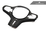 AutoTecknic Carbon Alcantara Steering Wheel Trim - G01 X3 | G02 X4
