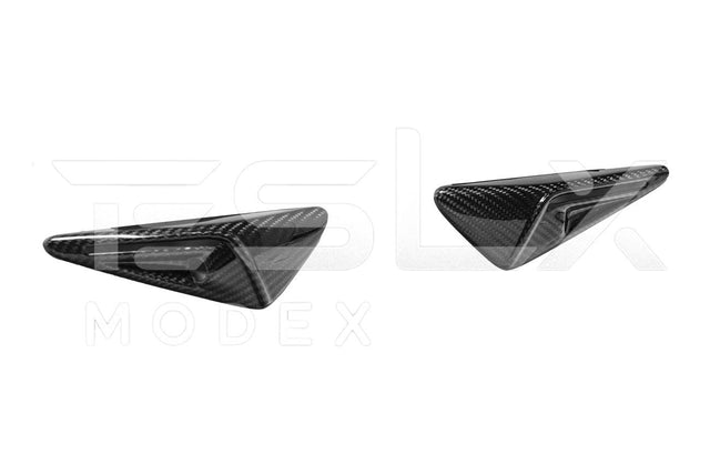 2020-Up Tesla Model 3 & Y Carbon Fiber Exterior All Inclusive Camera Covers