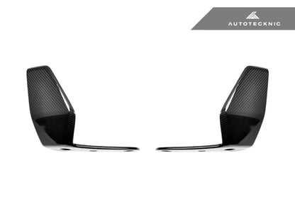 AutoTecknic Dry Carbon Front Winglet Splitters - G05 X5 M-Sport Pre-LCI