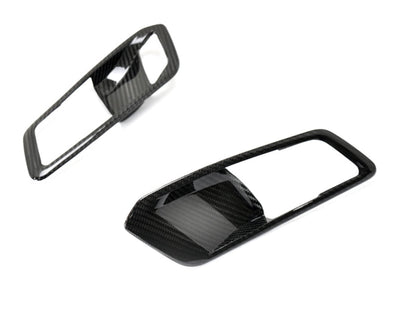 AutoTecknic Dry Carbon Interior Door Handle Trim Set - BMW G20 3-Series