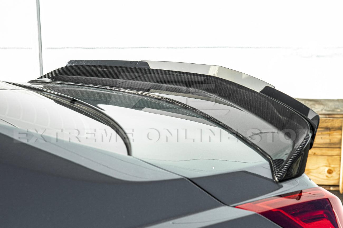2016-19 Cadillac CTS-V Carbon Fiber Rear Trunk Wing Wickerbill Spoiler