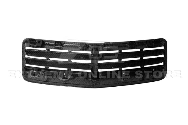 2024-Up Ford Mustang Carbon Fiber Front Upper Hood Vent Insert Cover