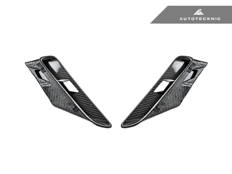 AutoTecknic Dry Carbon Fiber Fender Pocket Set - F90 M5 | M5 Competition
