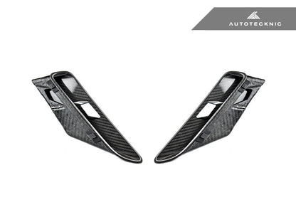 AutoTecknic Dry Carbon Fiber Fender Pocket Set - F90 M5 | M5 Competition