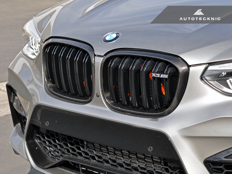 AutoTecknic Replacement Dry Carbon Grille Surround Set - G01 X3 | G02 X4 Pre-LCI