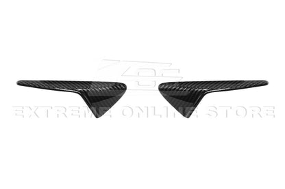 2020-Up Tesla Model 3 & Y Carbon Fiber Exterior Door Camera Covers