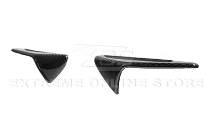 2020-Up Tesla Model 3 & Y Carbon Fiber Exterior Door Camera Covers