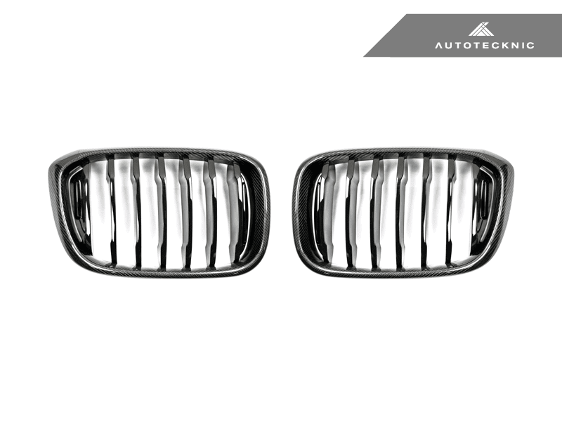 AutoTecknic Replacement Carbon Fiber Front Grille Set - G01 X3 | G02 X4 Pre-LCI