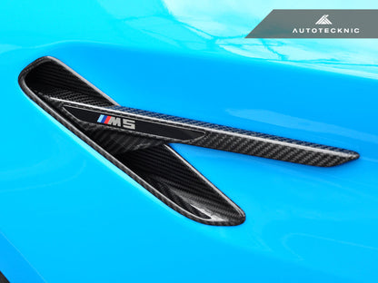 AutoTecknic Carbon Fiber Fender Trim Set - BMW F90 M5