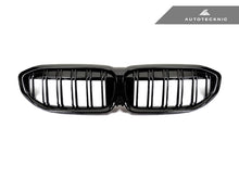AutoTecknic Dual-Slats Gloss Black Front Grille - G20 3-Series Pre-LCI