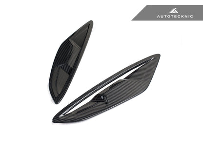 AutoTecknic Dry Carbon Fiber Fender Trim Set - G14/ G15/ G16 8-Series