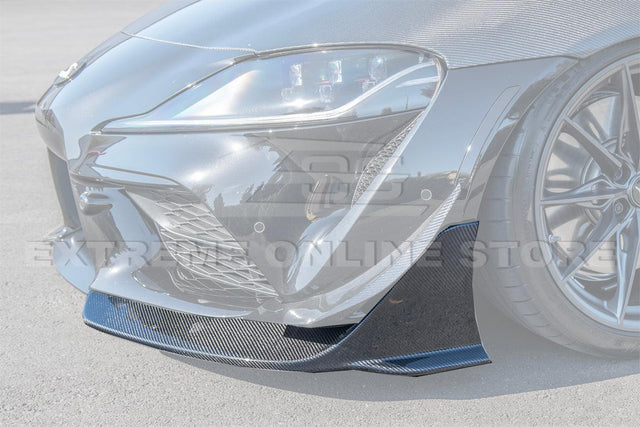 2020-Up Toyota Supra A91 CF Front Splitter Lip