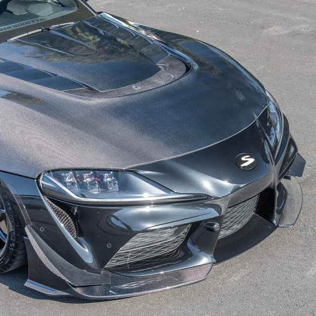 2020-Up Toyota Supra A91 CF Front Splitter Lip