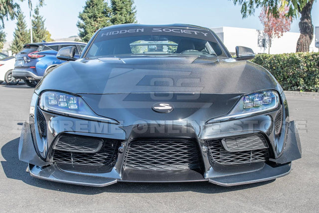 2020-Up Toyota Supra A91 CF Front Splitter Lip