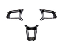 AutoTecknic Dry Carbon Steering Wheel Spoke Trim Set - Porsche 991/ 981/ 718